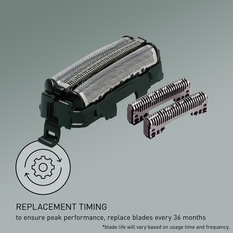 Panasonic Shaver Replacement Outer Foil and Inner Blade Set WES9013PC,