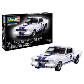 Revell 07736 1966 Shelby GT 350 R Stirling Moss 1:24 Scale - Unbuilt/Unpainted Plastic Model Kit