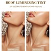 Body Highlighter Oil Liquid Glitter, Liquid Texture Body Luminiser Shimmer