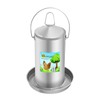 Automatic Chicken Waterer 4L/1.0Gal, 304 Food Grade Stainless Steel Heavy