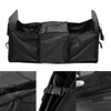 Multifunction Folding Car Insulated Cooler Storage Bag Organizer Container BoxBlack