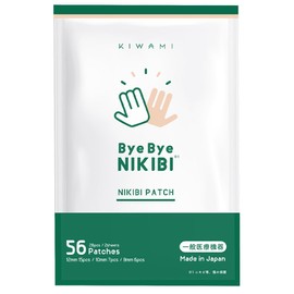 KIWAMI ByeByeNIKIBI ニキビパッチ 56枚入り 一般医療機器 CICA配合 湿潤療法 ハイドロコロイド素材 ティーツリー UVカット