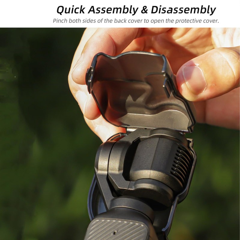 Taoke Lens Hood for DJI OSMO Pocket 3, Gimbal Camera