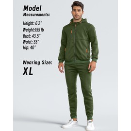 Hakjay Sweatsuits for Men 2 Piece Hoodie Men's Jogging Tracksuit Set Casual Athletic Long Sleeve Outfit Pullover Suit Set