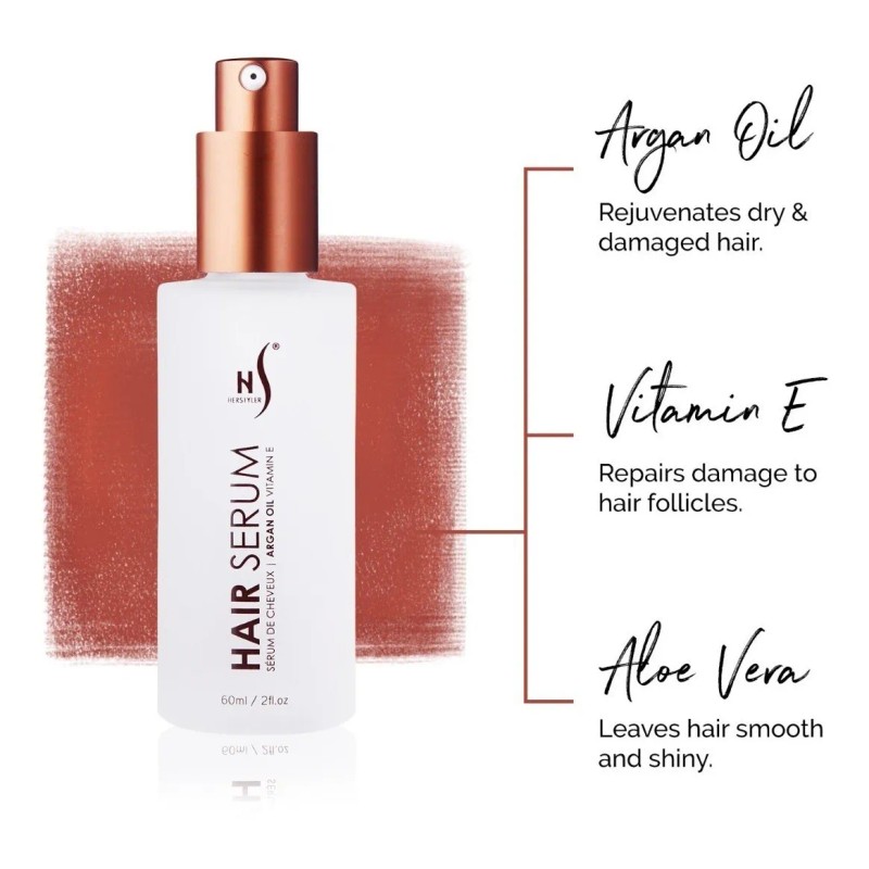 Aceite De Argán Hair Serum Herstyler 2 Fl. Oz /