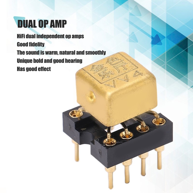 Dual OP AMP Module Warm Natural Sound HiFi Dual Independent