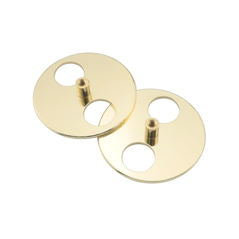 JianLing 2PCS Music Box Metal Mechanical Plate Winding Turntable Base