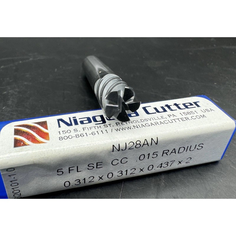 Niagara Cutter 5/16” Carbide CC End Mill - 5 Flute