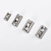 10 Pcs Silver 1/4-20 Steel Roll in T-nut with Ball
