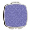 Island Gifting - Blue Damask Seamless Design Design - Square