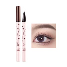Flüssiger Eyeliner Langanhaltender Wasserfest hochpigmentierter Liner mit präziser Spitze(0,01 mm),Liquid Eyeliner Waterproof für Gesicht und Körper (schwarz)