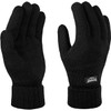 Outdoor World Thinsulate Lined Thermal Full Finger Gloves Knitted Woolly