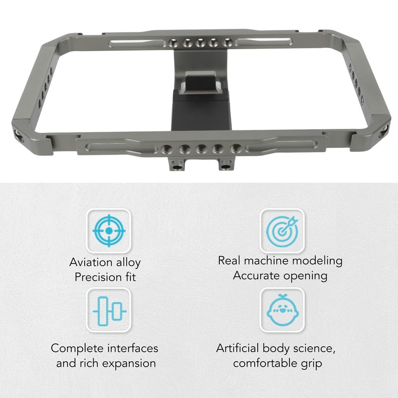 Smartphone Video Rig Camera Cage Phone Video Stabilizer Grip Vlogging
