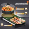 BOEASTER 2 in 1 Electric Smokeless Hot Pot with Grill,