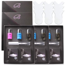 Beauticom Dolly's Lash Professional Eye Lash Wave Lotion Kit with SMALL Pads & Medium Pads (Quantity: 5 Complete Set)