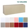 PATIKIL 37.8 Inch Air Conditioner Cover, Indoor AC Cover Knitted