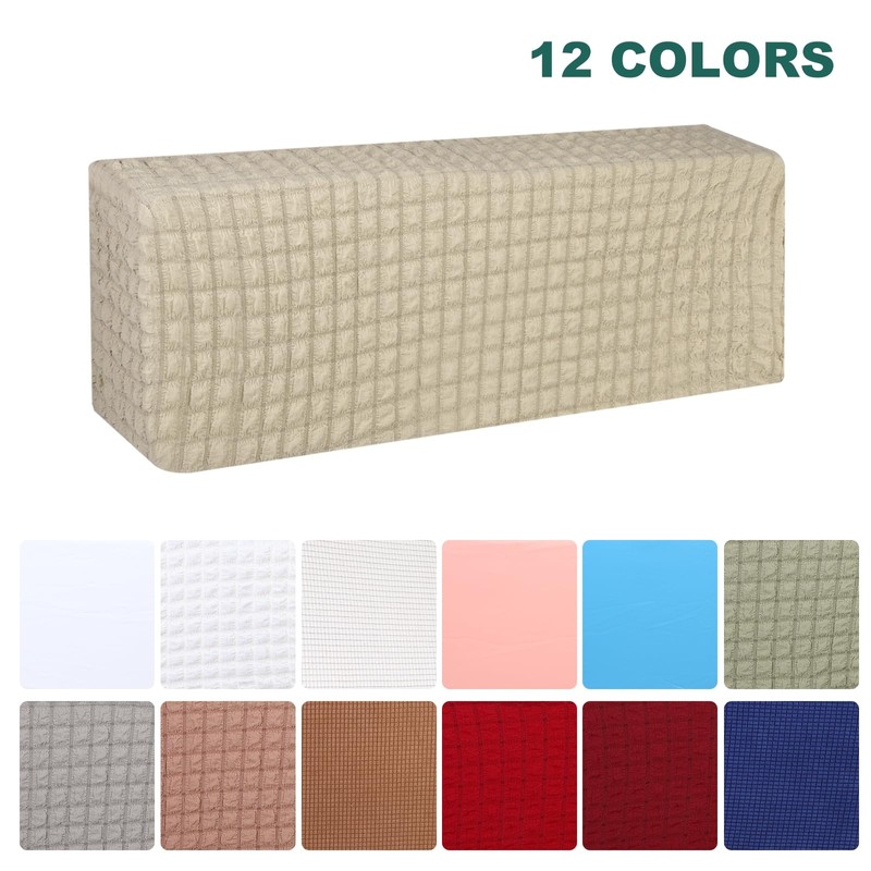 PATIKIL 37.8 Inch Air Conditioner Cover, Indoor AC Cover Knitted