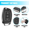 3 Button Remote Control Key Shell for Hyundai i20, i30,
