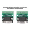 Jadeshay Cable Adapter - DB9 Male Female Adapter Screw Terminal