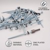 SKIR'CO Pack of 20 Galvanised Roofing Screws 6.3 x 120