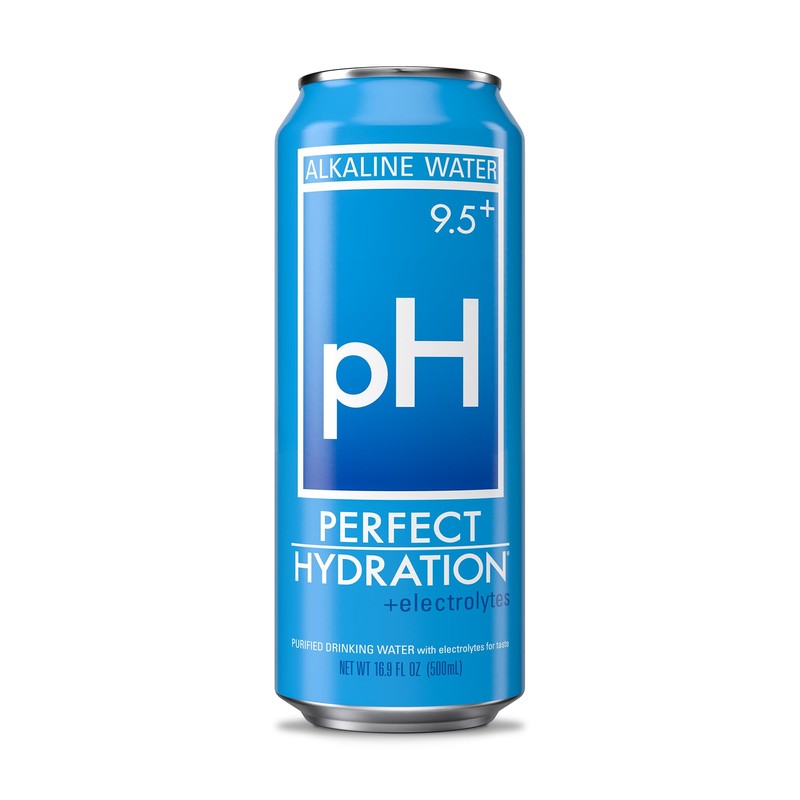 Perfect Hydration 9.5+ ph Alkaline Water, Electrolyte Minerals for Taste,