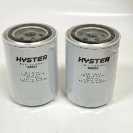 Hyster 2 Pack New HYSTER Forklift Oil Filter 195852 Sealed