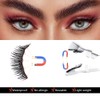 XFSRG Leichtes Magnetisches Wimpern Set 6 Paare Magnet Wimpern mit