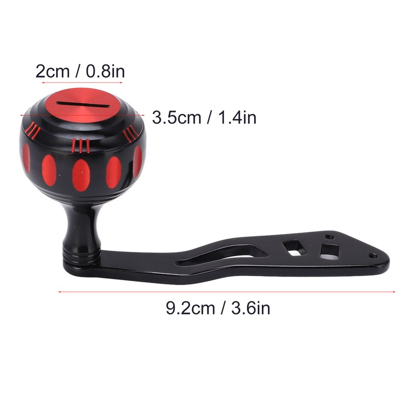 Fishing Reel Handle Metal Power Handle Knob Grip Replacement with