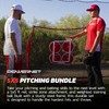 PowerNet Pitching Bundle, Baseball Net with Pitch Perfect Targets &