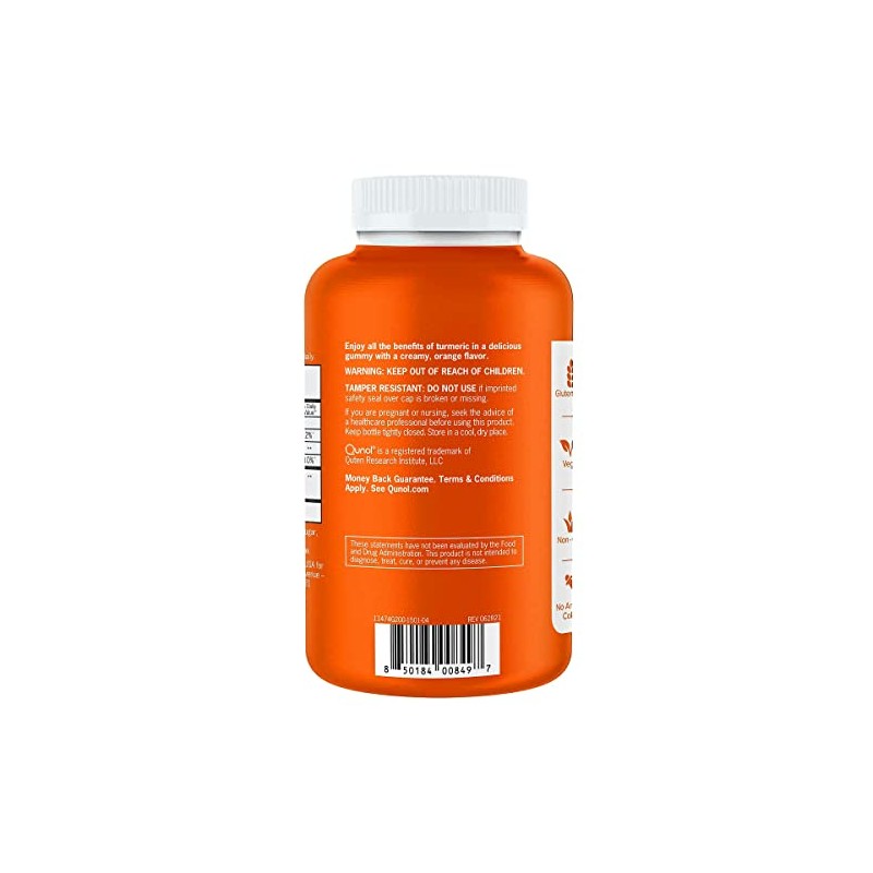 Qunol Turmeric 500MG 200CT Gummies