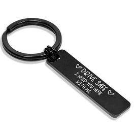 Jstud Drive Safe Keychain Gifts for Boyfriend Daddy Husband for Christmas Day Valentines Day Anniversary Birthday