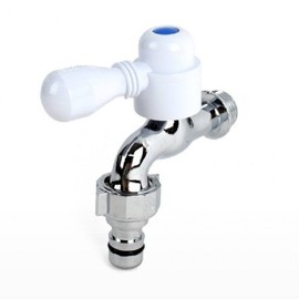 (For cold water) Coupling Horizontal faucet Washing machine faucet Hose faucet Coupling tap