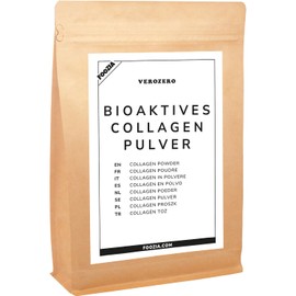 Collagen Powder, 2-Month Treatment, Pure Collagen Powder, Collagen Peptides, Bioactive Collagen Hydrolysate, 150 g Foozia