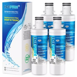 IcePure 4 PACK Fit For kenmore 46-9980 ADQ747935 RWF4700AC Water Filter Cartridge