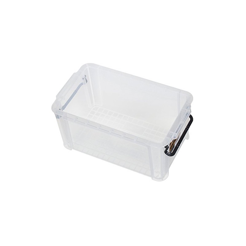 Iris Ohyama BL-6.6 Buckle Container, 1.74 gal (6.6 L), Clear