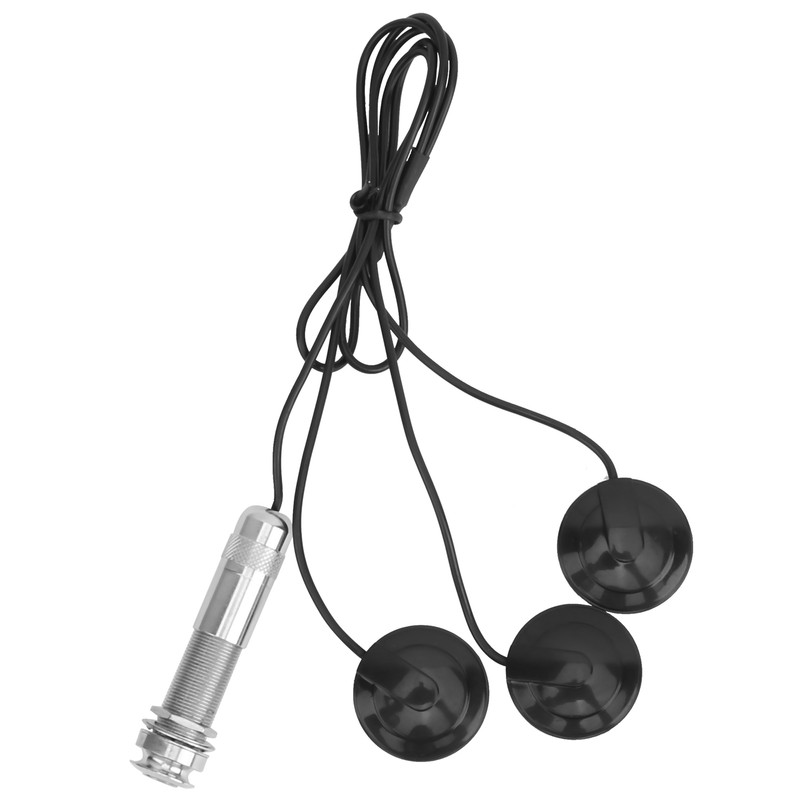 Guitar Piezo Pickup End Button Transducer for Acoustic Guitar Violin