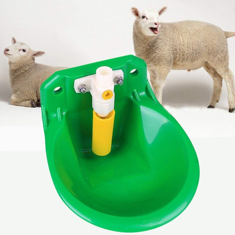 Lucky Farm Automatic Sheep Water Bowls Goat Drinking Feeders Calf