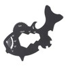 Multitool Card 15 in 1 Multifunctional Fish Shape Credit Card