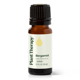 Plant Therapy Bergamot Essential Oil 100% Pure, Undiluted, Natural, Therapeutic Grade 10 mL (1/3 oz)