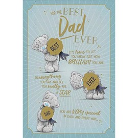 Me To You Bear Dad Verse Father's Day Card