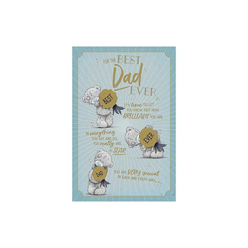 Me To You Bear Dad Verse Father's Day Card