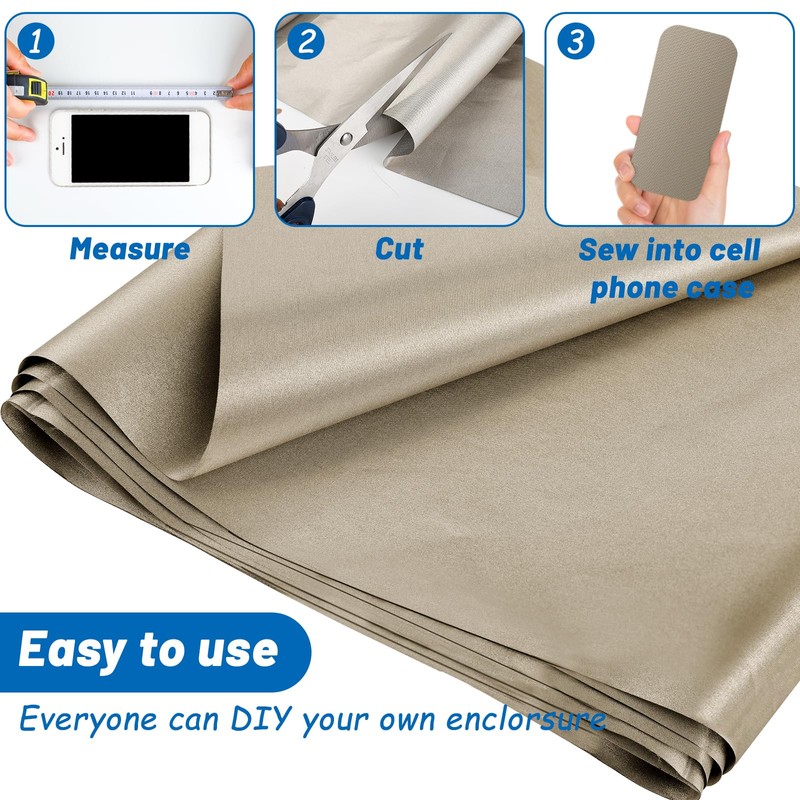 UCandy Faraday Fabric, Faraday Cloth 43" x 60" Military Grade