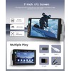 7 inch Double Din Car Radio Stereo, Wireless Carplay Android