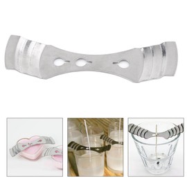 Oumij Dispositivo de Centrado de Mecha, Fabricación de Velas, 5 Piezas Dispositivo de Centrado de Candelabros de Metal para Velas Suministros de Herramientas de Fabricación de Velas de 3 Agujeros