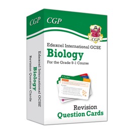 Edexcel International GCSE Biology: Revision Question Cards: for the 2025 and 2026 exams (CGP IGCSE Biology)