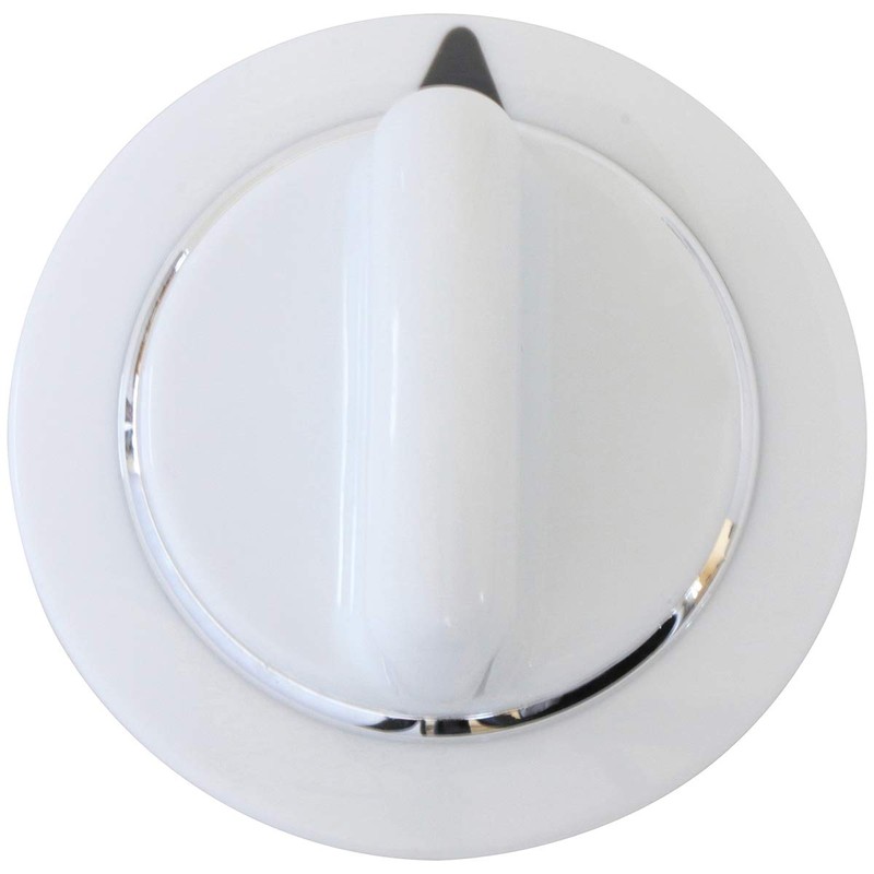 KITCHEN BASICS 101: 2 Pack WE1M654 White Dryer Timer Knob