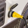 RV Plug Adapter Twisting Locking Receptacle Easily Carry Safety 15A
