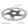 Quality Metal Mountain Bike Bicycle 203mm Five Nail Disc Brake