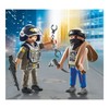 Playmobil 71505 Tactical Police with Thief DuoPack, thrilling action, rescue