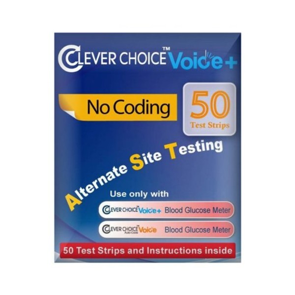 Clever Chek Auto-Code Voice Test Strips 50 ct.